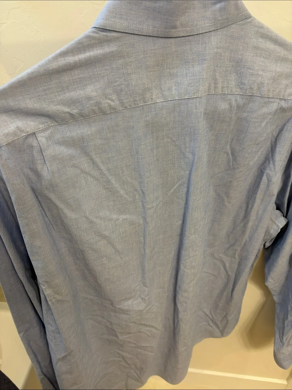 J. Crew Men's Light Blue and Navy Button-Down Shirts